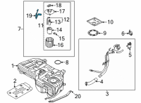 OEM Hyundai Santa Cruz Fuel Level Sensor Diagram - 94460K5000