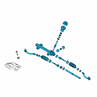 OEM 2015 Kia Forte5 Gear Assembly-Steering Diagram - 56500B0100