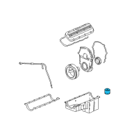 OEM Pontiac Safari Filter Diagram - 12708762