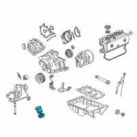 OEM Acura Cartridge Set, Oil Filter (Toyo Roki) Diagram - 15400-PR3-315