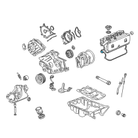 OEM 1997 Acura RL Gasket B, Head Cover Diagram - 12342-PT0-000