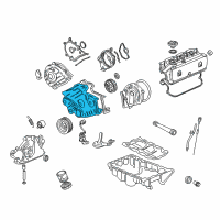 OEM 2004 Acura RL Cover, Timing Belt (Lower) Diagram - 11810-P5A-000