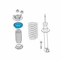 OEM 2020 BMW 840i xDrive Gran Coupe Upper Spring Pad Diagram - 33-53-6-866-783