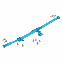 OEM 2019 Lincoln MKZ Drive Shaft Diagram - HP5Z-4R602-B