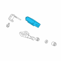 OEM 2012 Honda Crosstour Tpms Unit Diagram - 39350-TP6-A01