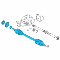 OEM 2018 BMW X4 Right Cv Axle Assembly Diagram - 33-20-7-612-796