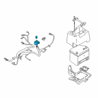 OEM Chrysler Sebring Battery Carriers Diagram - MR452999