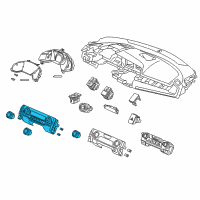 OEM 2018 Honda Civic Contl Ass*NH869L* Diagram - 79600-TBA-A11ZA