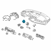 OEM 2017 Honda Civic Sw Assy, Vsa & Tpm Diagram - 35300-TBA-A01