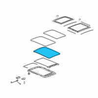 OEM Buick Envision Weatherstrip Diagram - 84099720