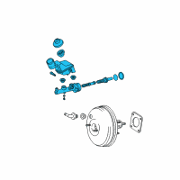 OEM 2007 Toyota Matrix Master Cylinder Diagram - 47201-02320