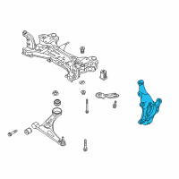 OEM Kia Niro KNUCKLE-Front Axle, L Diagram - 51710G2000