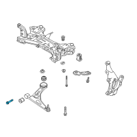 OEM 2017 Hyundai Elantra Bolt Diagram - 54561-3Z000