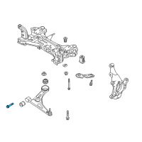 OEM 2019 Kia Niro Bolt Diagram - 545613Z000