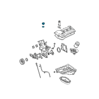 OEM Toyota FJ Cruiser Filler Cap Diagram - 12180-31020