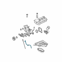 OEM 2014 Toyota Tundra Guide Tube Diagram - 11452-31100