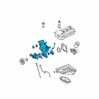 OEM Toyota Front Cover Diagram - 11310-31030