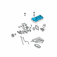 OEM 2015 Toyota Tacoma Valve Cover Diagram - 11202-AD010