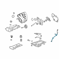 OEM 2014 Buick LaCrosse Guide Tube Diagram - 12625480
