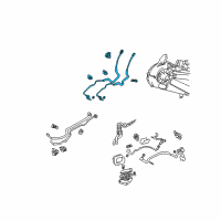 OEM 2008 Toyota Sienna Tube Assembly Diagram - 88840-08140