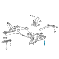 OEM 2016 Dodge Dart Bolt-HEXAGON FLANGE Head Diagram - 6509872AA