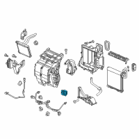 OEM Honda HR-V Resistor, Blower Diagram - 79330-T5R-A01