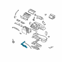 OEM 2000 Buick Century Core Asm, Heater Diagram - 88956887