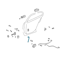 OEM Pontiac Bonneville ROD, Door Locking Diagram - 25656952