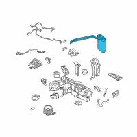 OEM 2008 Ford F-250 Super Duty Heater Core Diagram - 7C3Z-18476-A