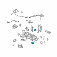 OEM 2005 Ford Escape Motor Diagram - 8L8Z-19E616-E