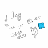 OEM 2017 Buick Envision Module Diagram - 13518772