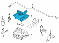 OEM Kia Seltos CANISTER Assembly Diagram - 31410Q5600