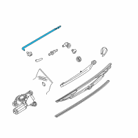 OEM 2002 BMW 745i Connection Piece Diagram - 61-68-8-252-747