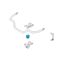 OEM Infiniti M35 Bush-Stabilizer Diagram - 54613-EG32A