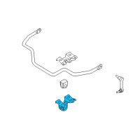 OEM Infiniti G35 Clamp-Stabilizer Diagram - 54614-AL511