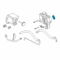 OEM Oldsmobile Alero Power Steering Pump Seal Diagram - 12578146