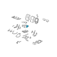 OEM 2007 Chevrolet Suburban 1500 Pad-Rear Seat Cushion Diagram - 22771038