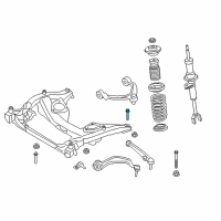 OEM 2011 BMW 535i Hex Bolt With Washer Diagram - 07-11-9-907-882