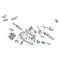 OEM 2014 Lexus GX460 Valve, Rear Cooling Unit Expansion Diagram - 88515-60220