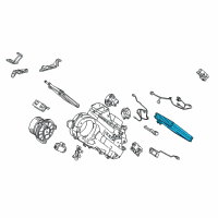 OEM 2018 Lexus RX350L Evaporator Sub-Assy (Rear) Diagram - 88501-28360