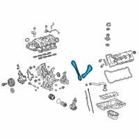 OEM Lexus IS F Chain Sub-Assembly, NO.1 Diagram - 13506-0S020