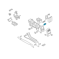 OEM 2012 Lincoln MKS Hinge Diagram - 8A5Z-5404604-AA