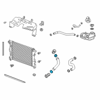 OEM 2012 Chevrolet Sonic Clamp-Service Part Only Diagram - 11570868