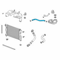 OEM 2021 Buick Encore Reservoir Hose Diagram - 42638619