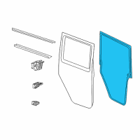 OEM 2018 Jeep Wrangler Door To Body Diagram - 68271731AG