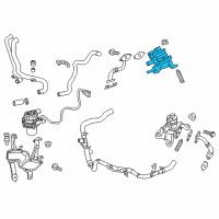 OEM Toyota FJ Cruiser Air Switch Valve Diagram - 25701-31014