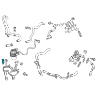 OEM 2015 Toyota Tacoma Air Pump Insulator Diagram - 17618-0C010