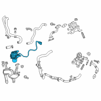 OEM 2014 Toyota Tundra Air Injection Reactor Pump Diagram - 17610-0P010