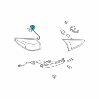 OEM Infiniti QX50 Socket Assembly Diagram - 26551-1BA0A