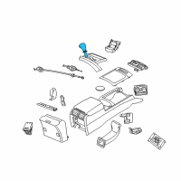 OEM 2008 Jeep Liberty Knob-GEARSHIFT Diagram - 52125511AB